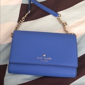 Kate spade blue crossbody